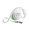 Flexi Glam Splash Leaf popruh M 5m biele do 25kg SWAROVSKI®