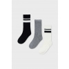 Detské ponožky Mayoral 3-pak šedá farba, 10053 10053.5J.Mini.9BYA 23/26