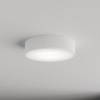 TEMAR LIGHTING Stropné svietidlo Cleo 300, biele, senzor, IP54, Ø 30 cm, kov - CLEO 300 IP54 WHITE MOTION SENSOR