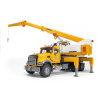 Bruder 02818 Nákladné auto MACK GRANIT žeriav LIEBHERR
