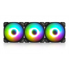 InWin Case fan Neptune AN140, 140mm, ARGB, Black (Triple pack+ Extension cables) IW-FN-AN140-3PK In Win