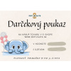 Darčeková poukážka - dizajn Sloník Hodnota: 100 €