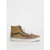 Vans Sk8 Hi (canvas/suede pop brown/multi) 40.5, hnedá