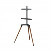 HAMA 220873 podlahový TV stojan Real Wood, 400x400, drevo