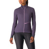 Castelli Go W Jacket, Night shade/ Purple dew Veľkosť: M Dámska zimná bunda na bicykel