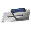 Stavtool ZN31143 Hladítko nerezové zubové softgrip | 270x127 mm, zub 8x8 mm