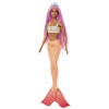 Mattel Barbie Pohádková mořská panna žlutá, HRR05