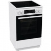Sklokeramický sporák Gorenje GEC5C61WG biely