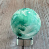 Nefertitis Larimar gule 40 NF54200 - Ø 4,2 cm, 106 g