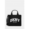 Bavlnená taška Dkny R41AOR57 čierna ONE SIZE