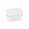 Wimex Miska (PP) hranatá priehľadná 125ml + viečko [250 sád]