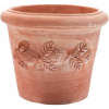 Terakotový kvetináč dekorovaný citrónmi 30,5 cm 19560