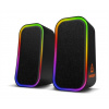 CONNECT IT Reproduktory BIOHAZARD PC, RGB, Bluetooth, 3.5mm, černé CSP-1200-BK