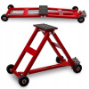Mobilný nožnicový zdvihák 2500 kg, nastaviteľný 11-48 cm, automobilový, oceľový