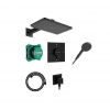Hansgrohe Raindance Alive Q - Sprchový set s termostatom pod omietku, s telesom, 21x34 cm, 3 prúdy, matná čierna 24620670