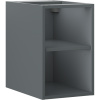 Mexen Box-A otvorená skrinka s policou 30 cm, matná grafit - 91AX2-0300-470-0-66