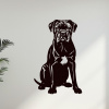 dřevo života Drevená dekorácia s motívom Cane Corso Rozmery - cm: 39x60, Zvoľte farbu dekoru: Čierna