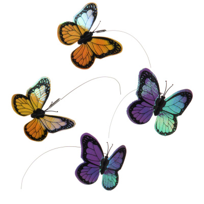 Hračka pre mačky Funny motýliky - náhradné motýliky 4 ks