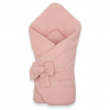 Mušelínová šnurovacia zavinovačka old pink