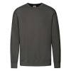 Pánska mikina Graphite Lightweight Set-in-Sweat Sweat Fruit of the Loom šedá XL Fruit of the Loom 5904882111883