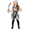 Pirátka - skeleton - vek 5 - 6 rokov - 110 - 115 cm
