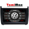 TomiMax VW Polo Android 14 autorádio s WIFI, GPS, USB, BT HW výbava: 8 Core 4GB+64GB PX HIGH