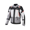 bunda STELLA ANDES V4 DRYSTAR, ALPINESTARS, dámská (tmavě šedá/světle šedá/černá/červená) 2026 4XL