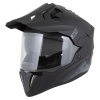 Enduro helma XD1, ZED (čierna matná, tmavo šedá)