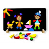 Deti magnetické puzzle Detoa Magnetické puzzle Děti