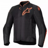 Textilná bunda Alpinestars Viper v4 Air čierna/červená fluo L