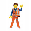 Kostým pre chlapca- Lego kostýmné dobrodružstvo Emmet Deluxe 4-6 rokov s/p (LEGO Movie kostým Emmet 4-6 rokov 4 diely)