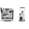 Rocket Espresso R NINE ONE Edizione Speciale + Eureka Atom Specialty 65, white