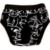 Pussy Háracie nohavičky bavlna tm.modré 24 cm