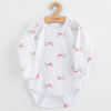 Dojčenské body New Baby Classic II raspberry