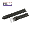 PACIFIC W83XL-01.22-20 - Extra predĺžený kožený remienok na hodinky 20 mm čierny