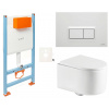 Siko Závěsný wc set do lehkých stěn / předstěnová SAT Tornado VSTOR72600