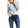Levis Dámska Košela s dlhým rukávom Modern Western Shirt Modrá XS