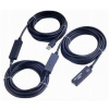 PremiumCord ku3rep15 USB 3.0 repeater a prodlužovací A/M-A/F, 15m