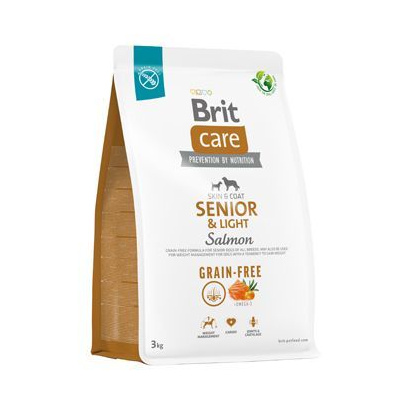 Brit Care Dog Grain-free Senior&Light 3kg