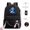 Školská batohová taška Stitch USB Jack (SCHOOL BACKPACK STITCH USB konektor)