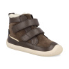 Bundgaard Barefoot detské zimné topánky - Marley Dark Brown hnedé