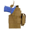 CONDOR OUTDOOR puzdro pištolové MOLLE beretta obojstranné COYOTE BROWN