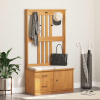 zahrada-XL Halový strom SANDNES 87x40x159,5 cm masívna borovica 4010493