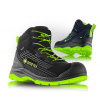 VM FOOTWEAR BIRMINGHAM 8020-S7L / Bezpečnostná členková obuv s membránou S7L - čierna/zelená 38
