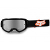 Okuliare FOX Main Stray Goggle - OS, MX23, čierno-oranžové