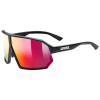 UVEX SPORTSTYLE 237 BLACK MATT/MIR. RED
