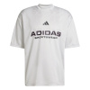 adidas Adidas House of Tiro Common Goal T-Shirt Grey/Black 10 (S)