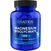 NATIOS Magnesium Bisglycinate 1 000 mg + B6, 90 veg. kapsúl, (elem. horčík 200 mg)