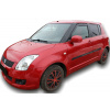 Deflektory okien pre SUZUKI SWIFT M2 5D 2005-11/2010 (+OT) 4ks (predné + zadné)