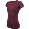 SENSOR MERINO AIR dámské triko kr.rukáv port red - L